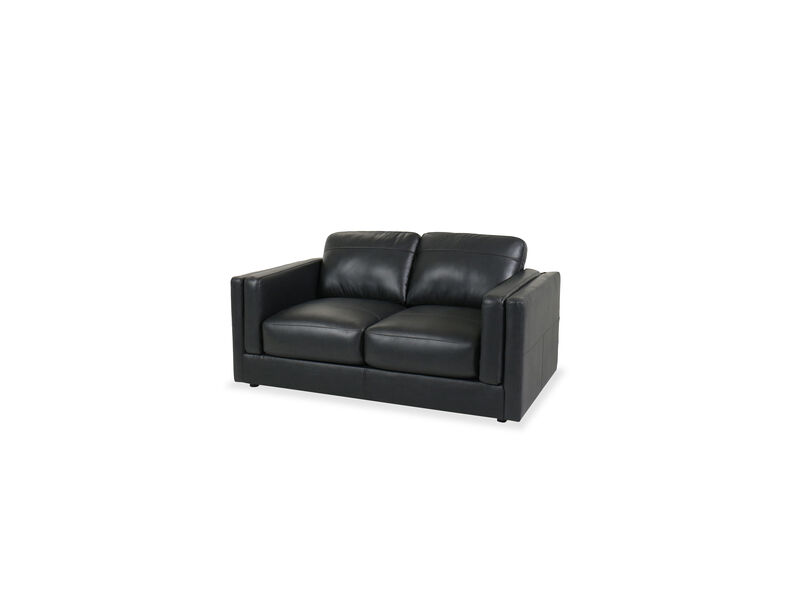 Amiata Leather Loveseat