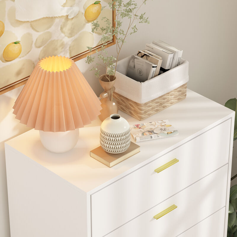 27.4'' W 5-Drawer  Chest for Bedroom And Living room