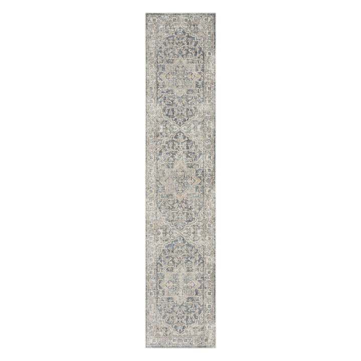 HomeRoots Oriental Washable Runner Rug