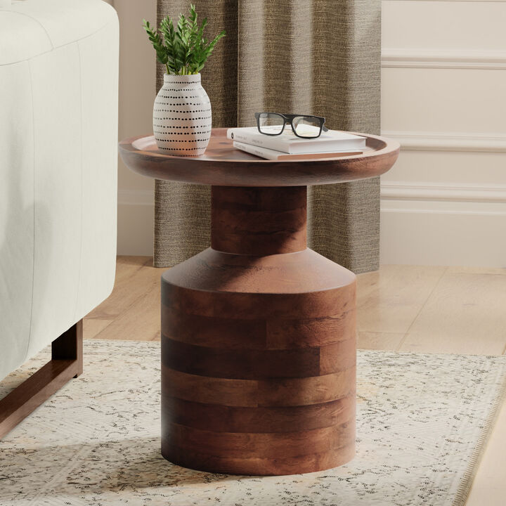 Simpli Home Haynes Wooden Accent Table