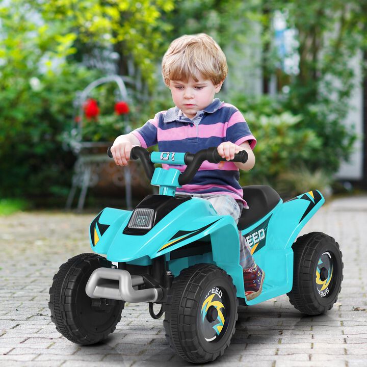 Kids 6V Electric ATV 4 Wheel Ride On Toy for Outdoor Play