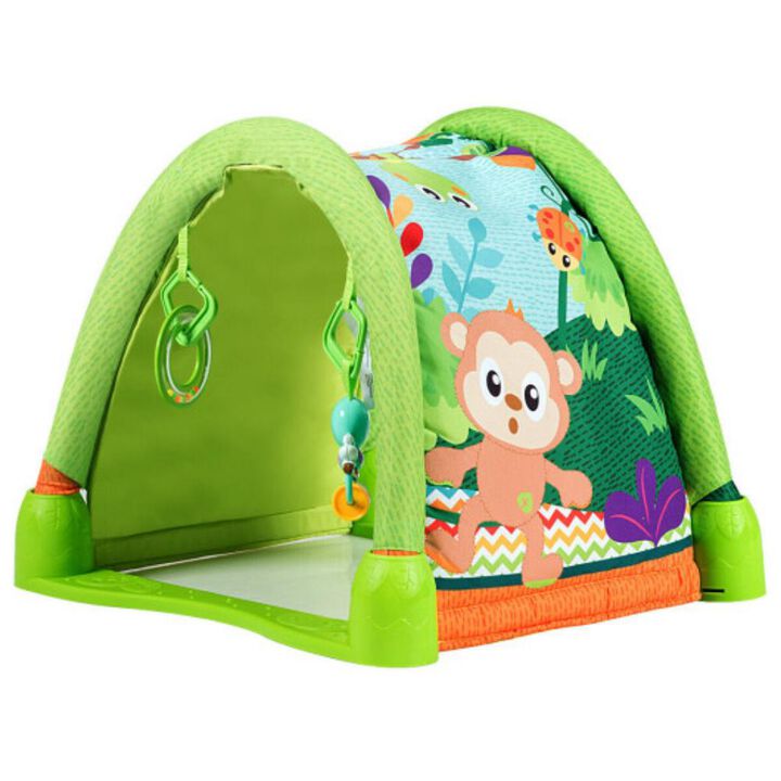 Baby Activity Center Gym Mat 4-in-1 for Play and Learning