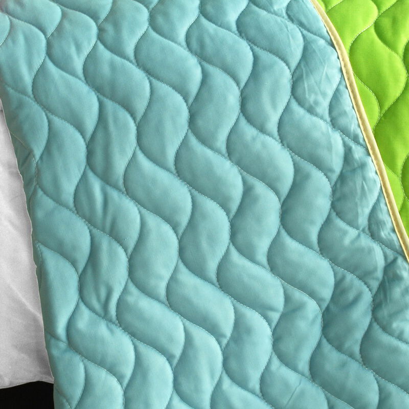 Lollipops A Patchwork Geometric Quilt Set Soft Quilted Bedroom Bedding image number 3
