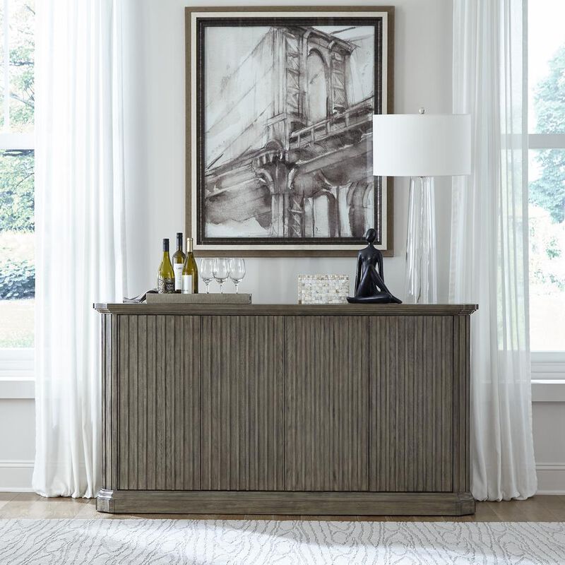 Liberty Furniture Westfield Buffet - Havana Brown Finish in Havana Brown Finish image number 1