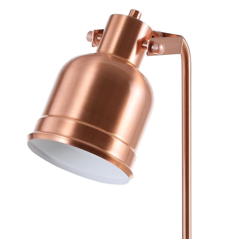 Edgar 18" Metal LED Task Lamp, Copper