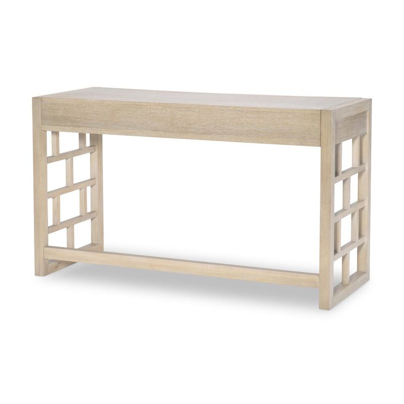 Legacy Classic Biscayne Desk - 2 Drawer, Malabar with Alabaster Fronts