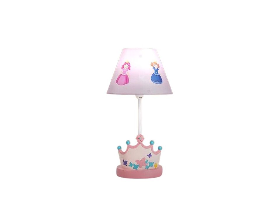 LED Princess Desk Lamp For Bedroom Bedside Desk Pink