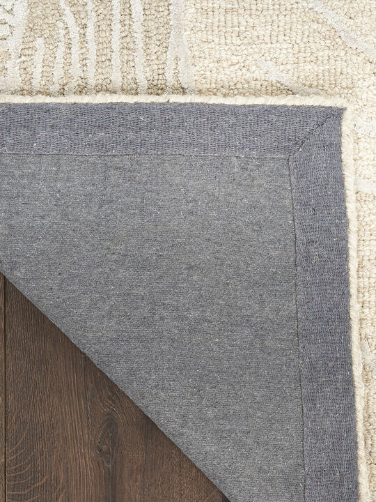 Avra AVR01 Taupe 3'9" x 5'9" Rug