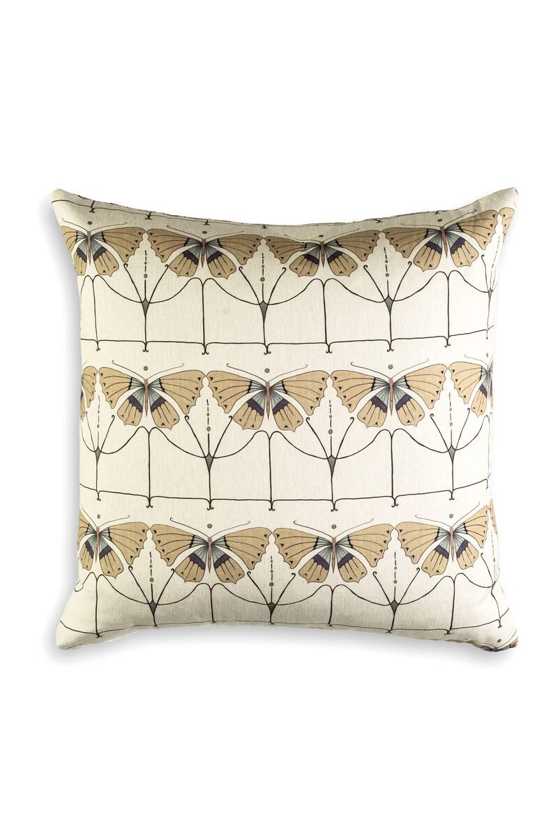 Papillon Parchment Pillow image number 0