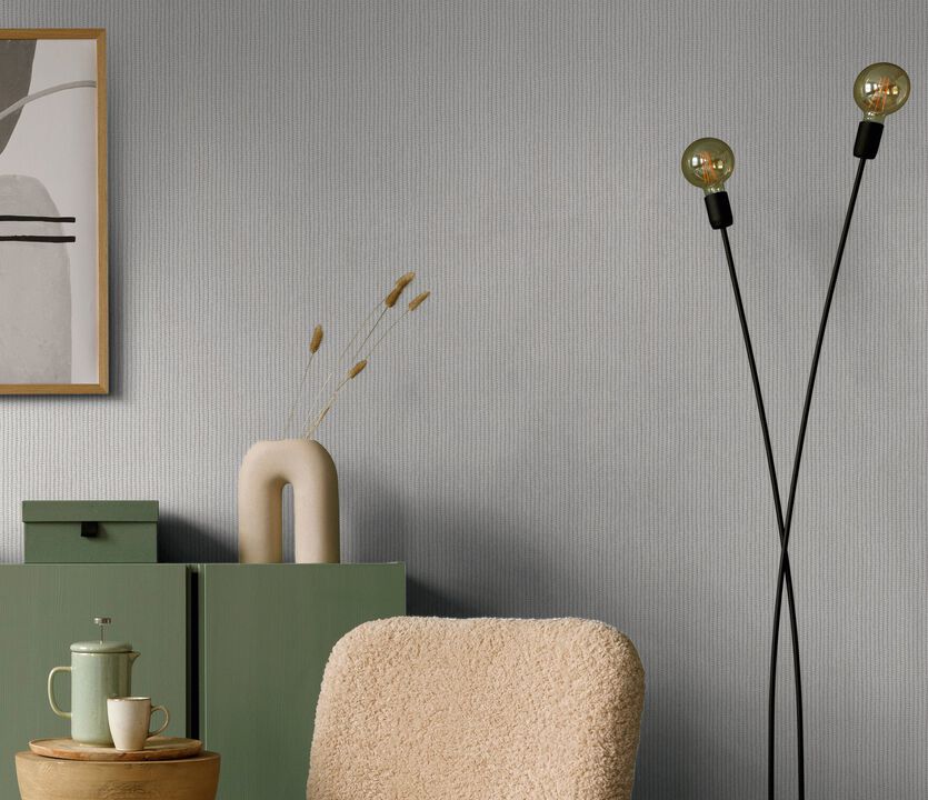 Flora Rope Weave Beige Wallpaper 47485