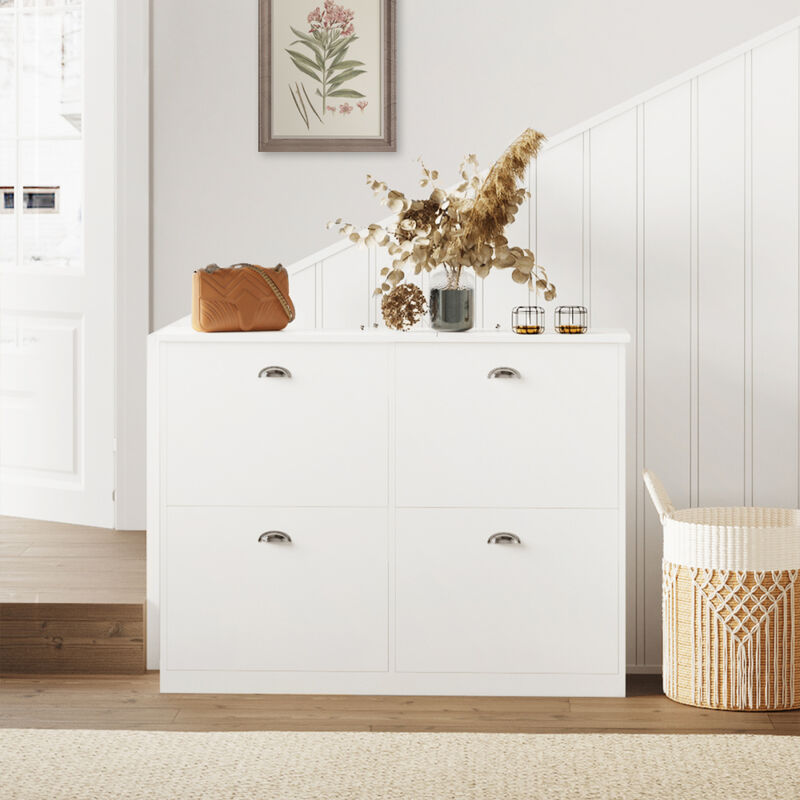 Thin Hidden Entryway Shoe Cabinet image number 4