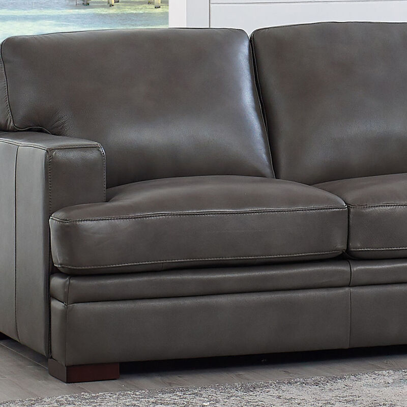 Georgia Top Grain Leather Loveseat