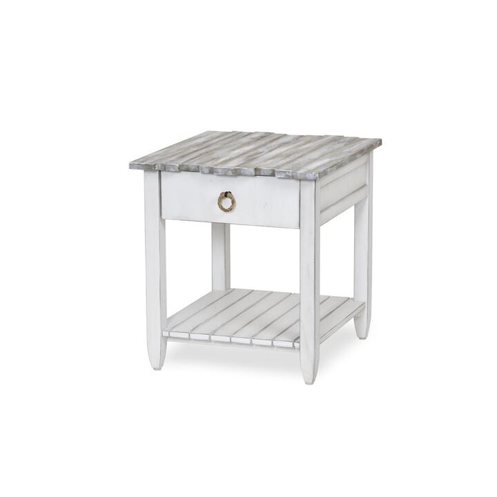 Sea Winds Coastal Furniture Picket Fence End Table