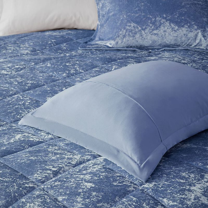 Gracie Mills Eirlys Velvet Duvet Cover Set