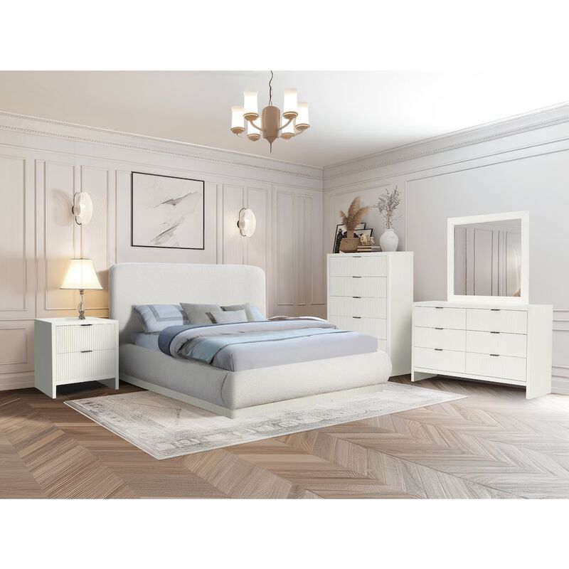 Meridian Furniture Fairfax Cream Chest