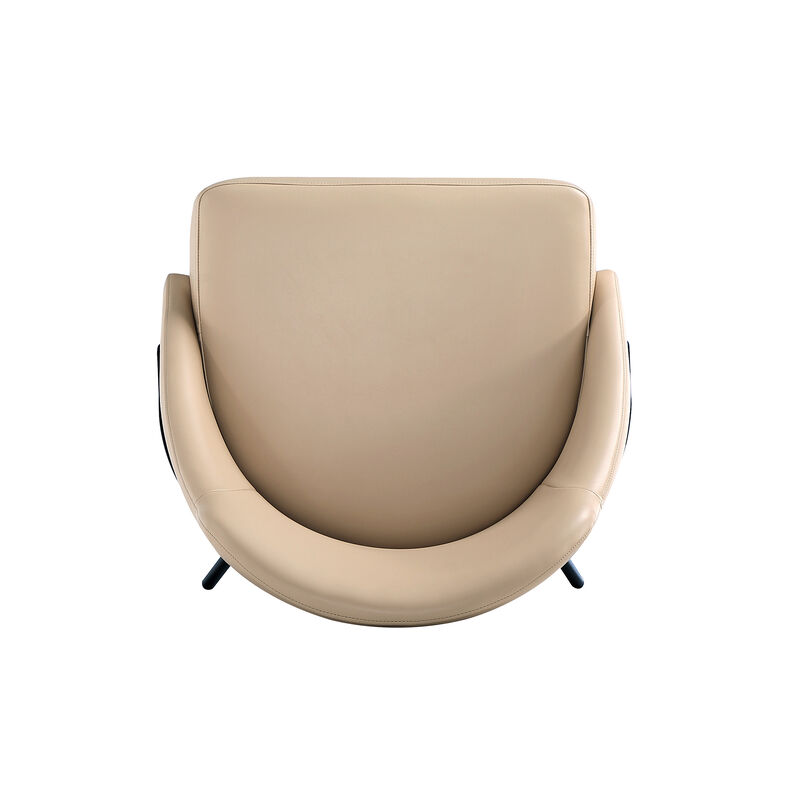 Gracie Dining Chair in Tan and Black