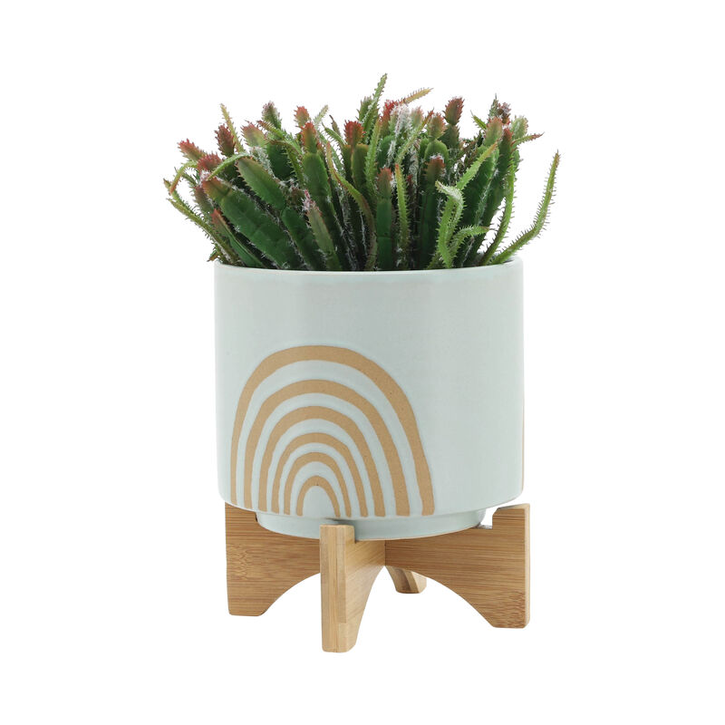 S/2 5/8" Arch Planter W/ Stand image number 2