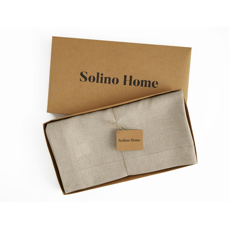 Solino Home 100% Pure Linen Tablecloth | Fete