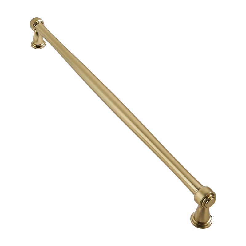 khtumeware 1 Pack Appliance Pull 18 Inch(457mm) Brushed Brass Cabinet Pulls, Brushed Gold Kitchen Cabinet Handles Gold Kitchen C