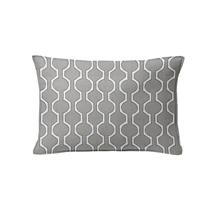 6ix Tailors Fine Linens Soho Gray Decorative Throw Pillows
