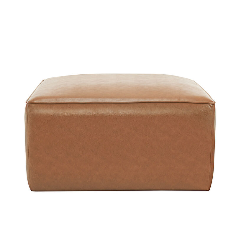Merax Pu Leather Sofa Ottoman for Living Room image number 3