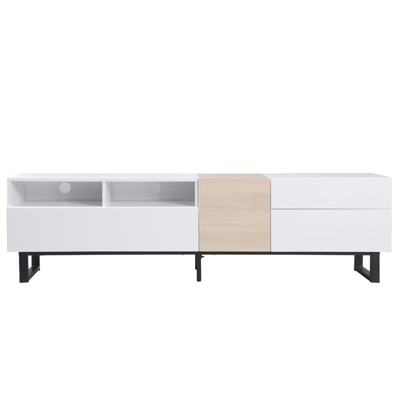 MeraxModern Media Console Table TV Stand