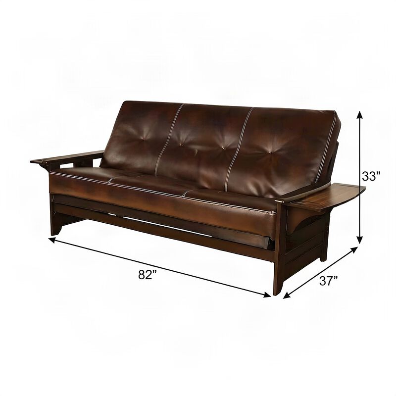 Phoenix Frame-Espresso Finish-Oregon Trail Java Mattress image number 4