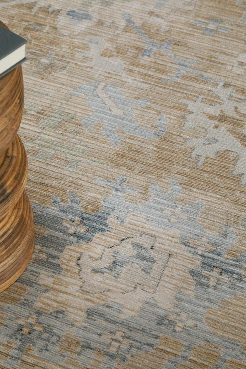 Augustine 39TXF Beige/Blue 9' x 12' Rug image number 2