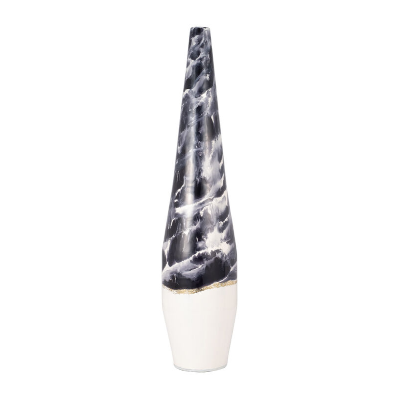 Metal 35" Neptune Floor Vase image number 0