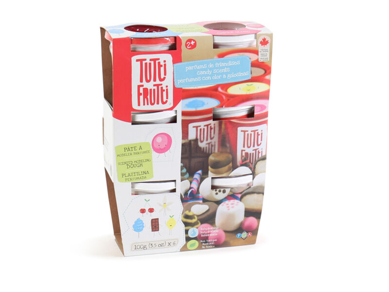 Tutti Frutti 6-Pack Candy Dough