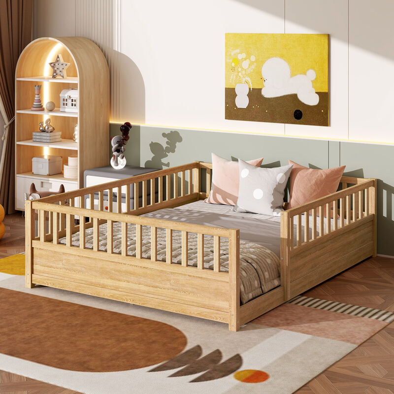 Mosnug Toddler Montessori Floor Bed image number 1