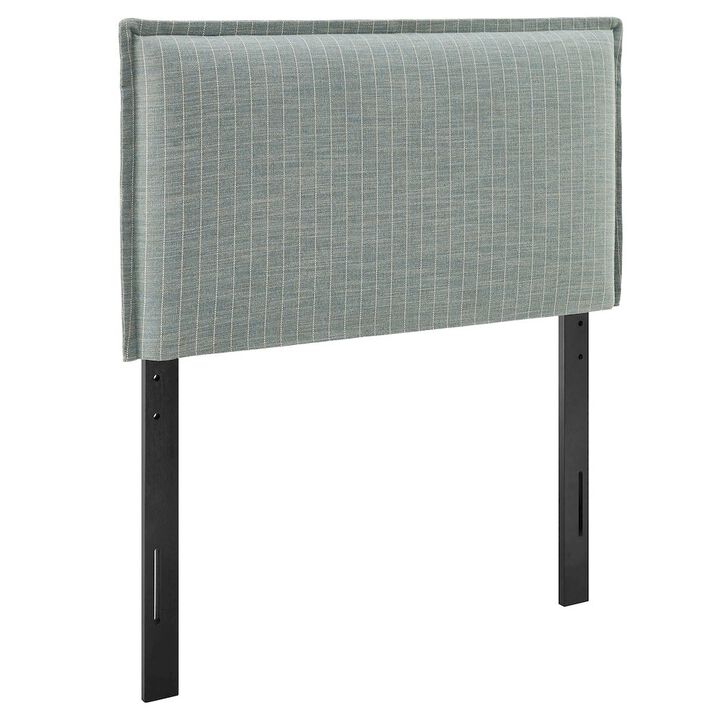 Camille Striped Linen Blend Twin Size Headboard