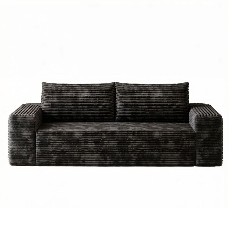 Contemporary 3-Seater Fabric Sofa image number 0