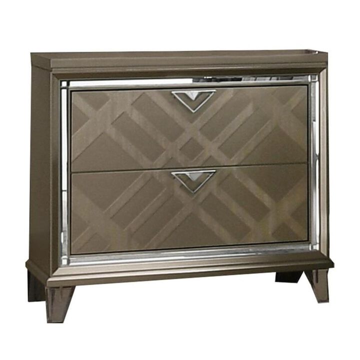 Best Quality Furniture New York collection nightstand only