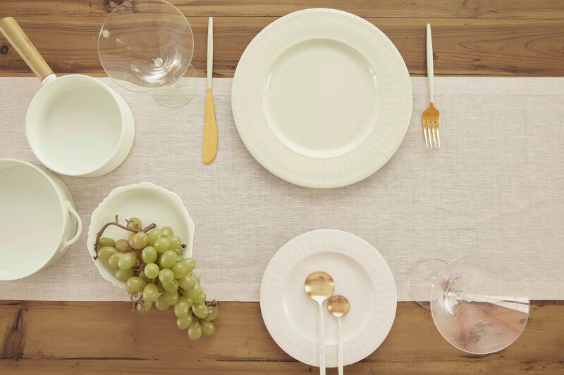 Christmas Linen Table Runner - Athena, Solino Home