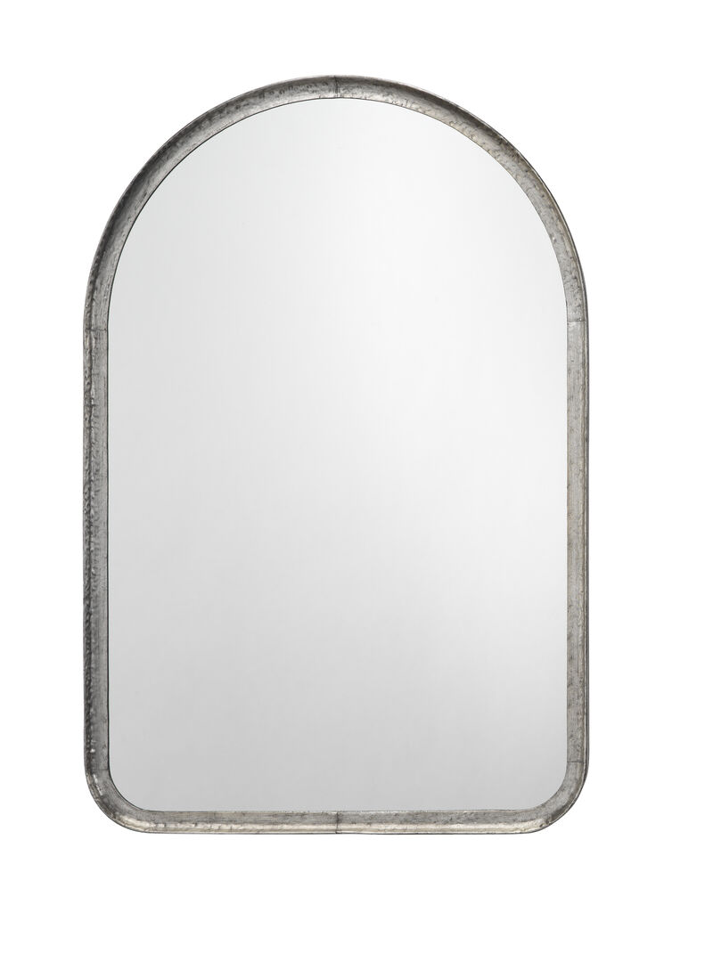 Arch Iron Mirror, Silver