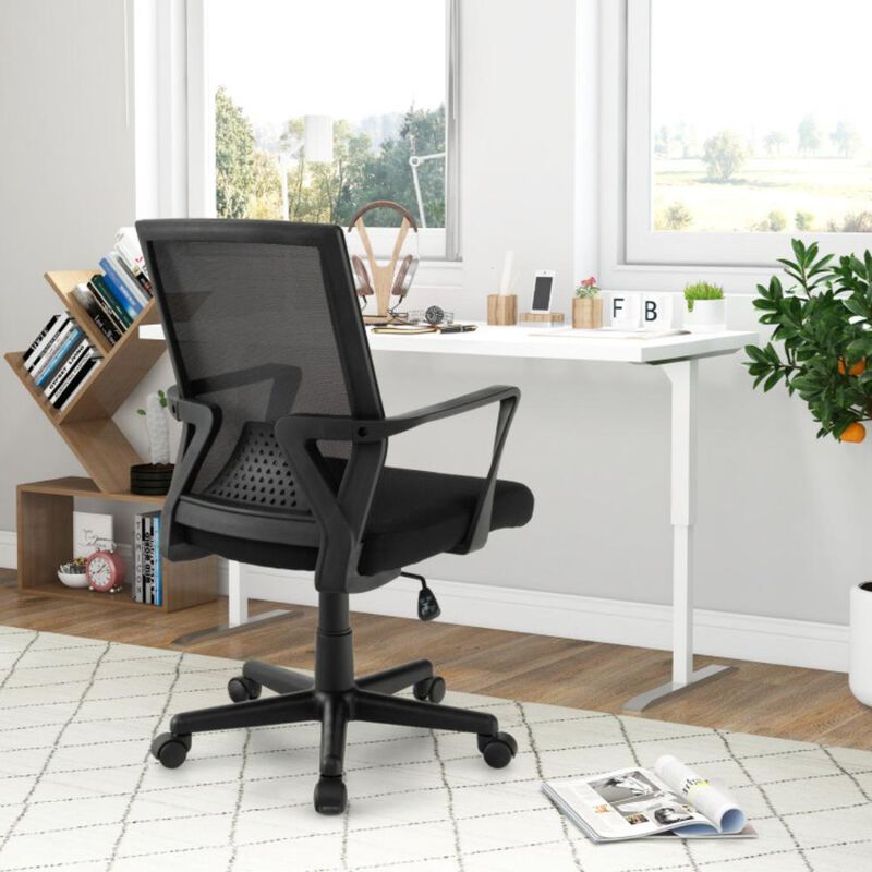 Hivvago Ergonomic Desk Chair with Lumbar Support and Rocking Function