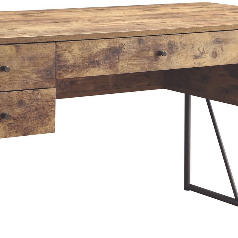 Voguish Style Writing Desk With 4 Drawers image number 4
