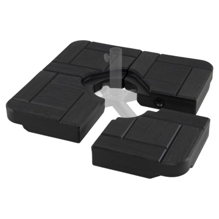4-Piece 188 LBS Cantilever Offset Patio Umbrella Base
