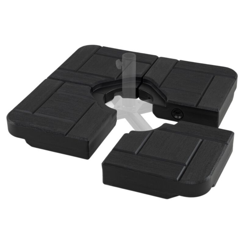 4-Piece 188 LBS Cantilever Offset Patio Umbrella Base image number 0
