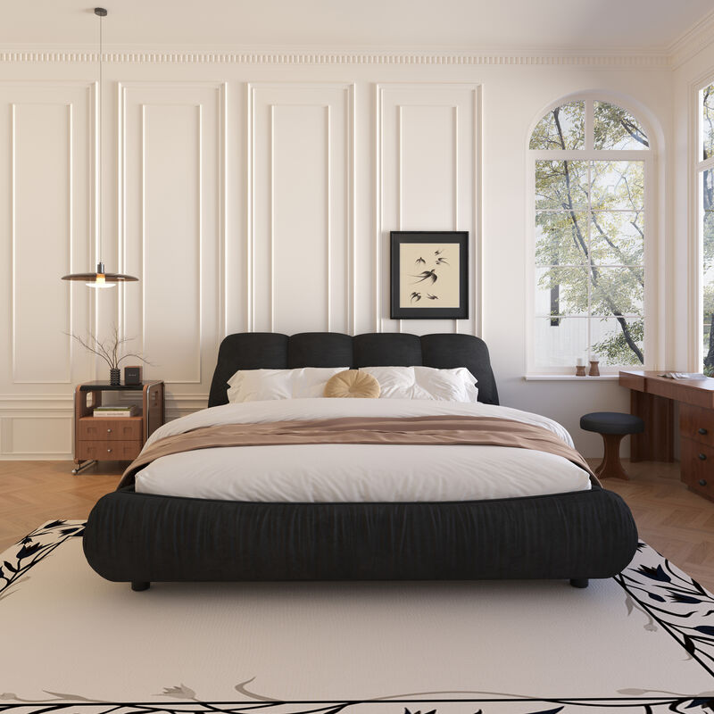 Wewilt Upholstered Platform Bed image number 1