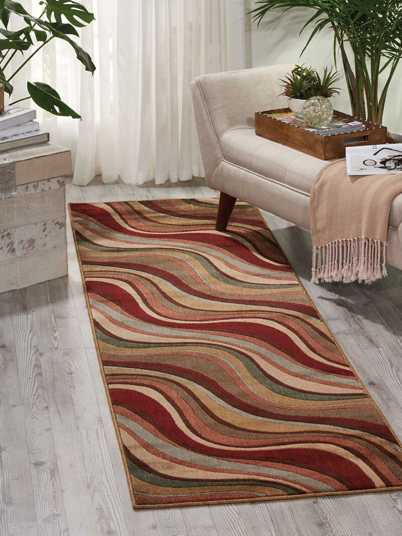 Somerset ST81 Multicolor 2'3" x 8' Rug