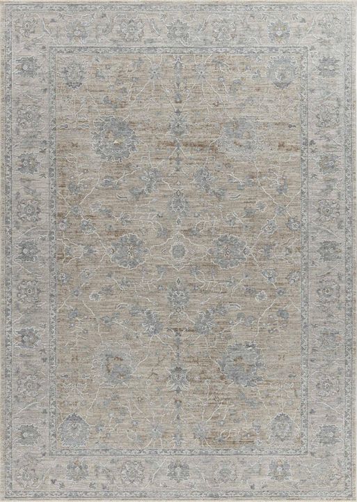 HomeRoots Southwestern Power Loom Stain Resistant Area Rug