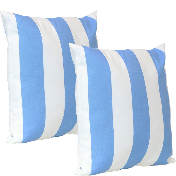 Sunnydaze Set of 2 17" x 17" Decorative Throw Pillows