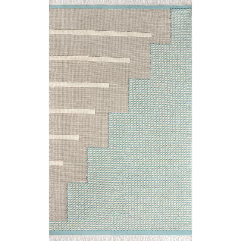 Novogratz Contemporary Runner Area Rug, Blue, 2'3 X 8' Runner