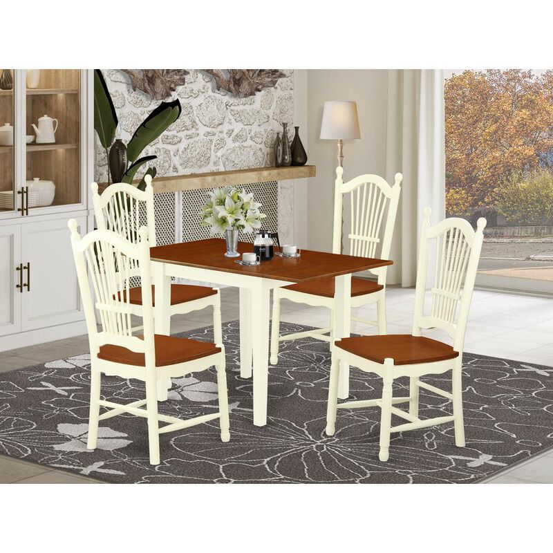 Dining Room Set Buttermilk & Cherry