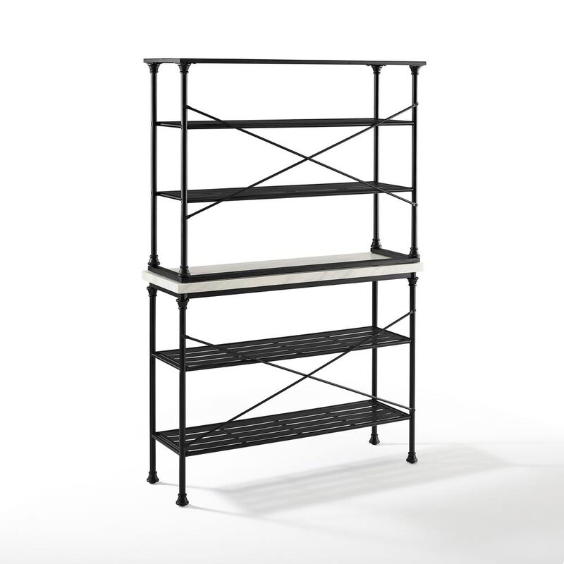 Crosley Furniture Madeleine Kitchen Storage Baker's Rack
