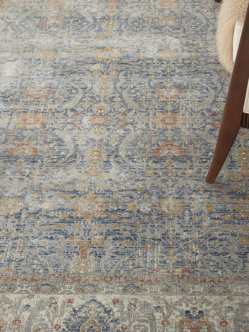 Starry Nights STN08 Light Blue 8'6" x 11'6" Rug