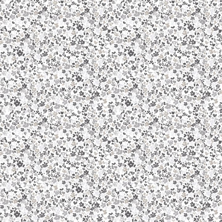 Small Prints Mini Mod Floral Blue Wallpaper G56668
