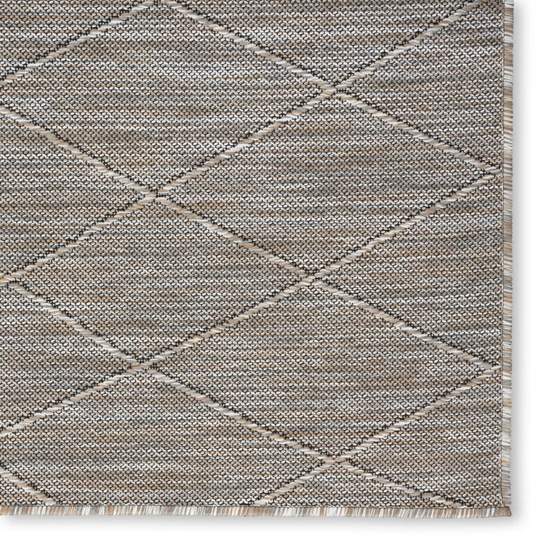 HomeRoots Geometric Indoor Outdoor Area Rug image number 2